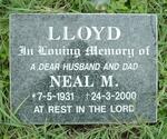 LLOYD Neal M. 1931-2000