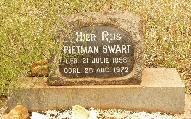 SWART Pietman 1898-1972