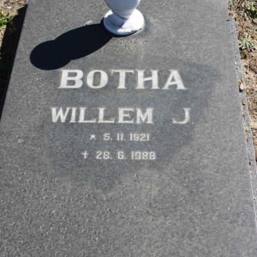 BOTHA Willem J. 1921-1988