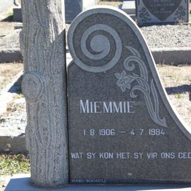 GROENEWALD Miemmie 1906-1984