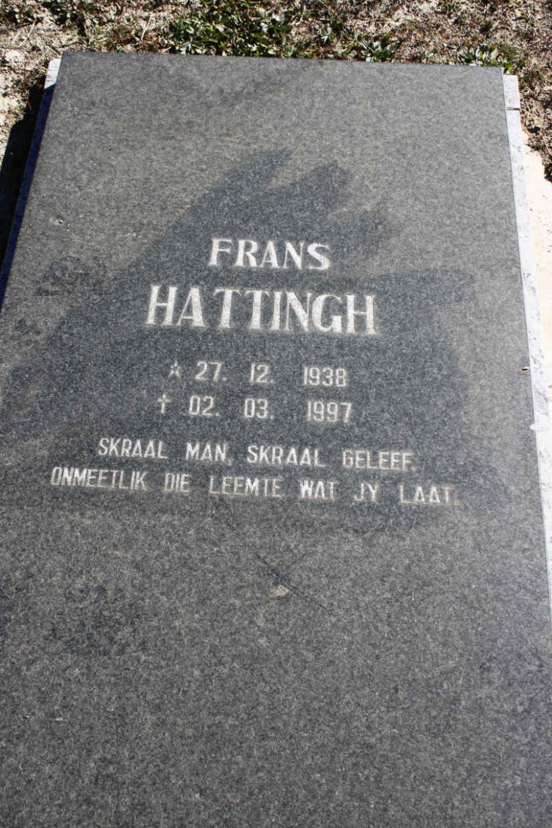 HATTINGH Frans 1938-1997