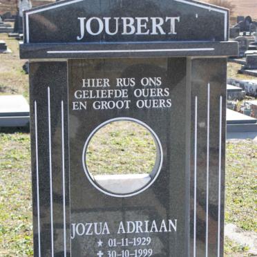 JOUBERT Jozua Adriaan 1929-1999 &amp; Martha Maria BIERMAN 1931-2006