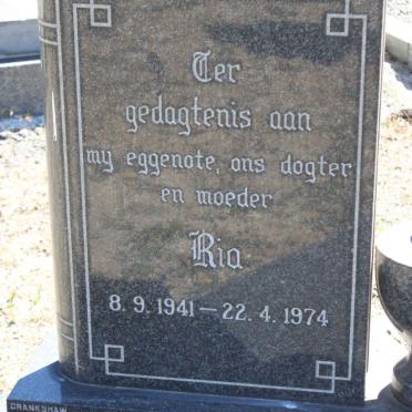 MULLER Ria 1941-1974