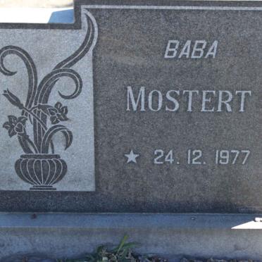 MOSTERT Baba 1977-1977