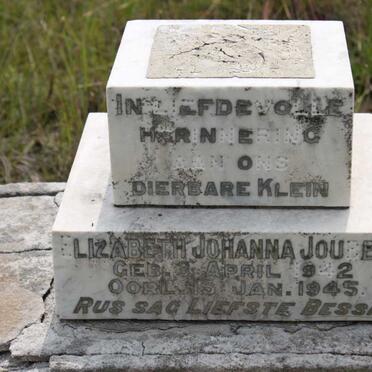 JOUBERT Elizabeth Johanna 1942-1945