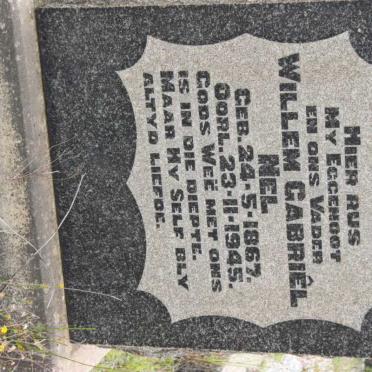 NEL Willem Gabriêl 1867-1945