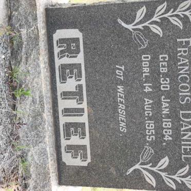 RETIEF Francois Daniel 1884-1955