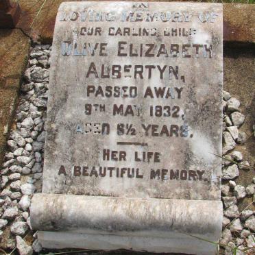 ALBERTYN Olive Elizabeth -1932