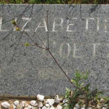 COETZER Elizabeth Helena 1892-1962