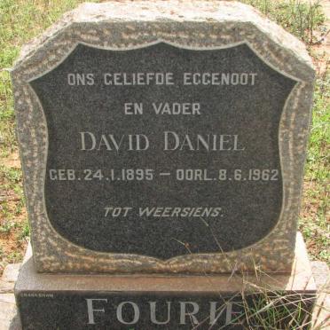 FOURIE David Daniel 1895-1962