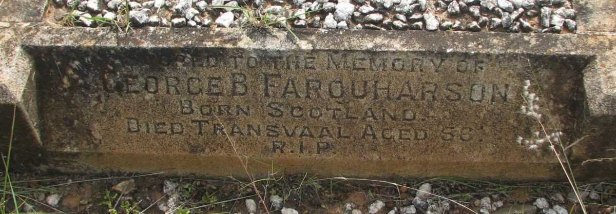 FARQUHARSON George B.