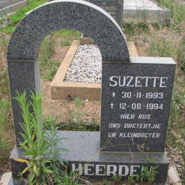 HEERDEN Suzette, van 1993-1994