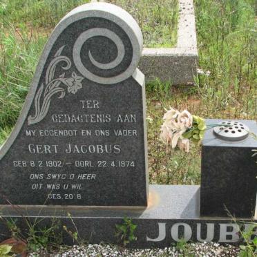 JOUBERT Gert Jacobus 1902-1974 &amp; Maria Magdalena 1907-1991