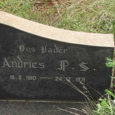 MERWE Andries P.S., van der 1910-1971