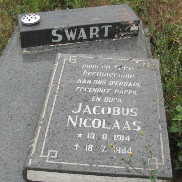 SWART Jacobus Nicolaas 1914-1984