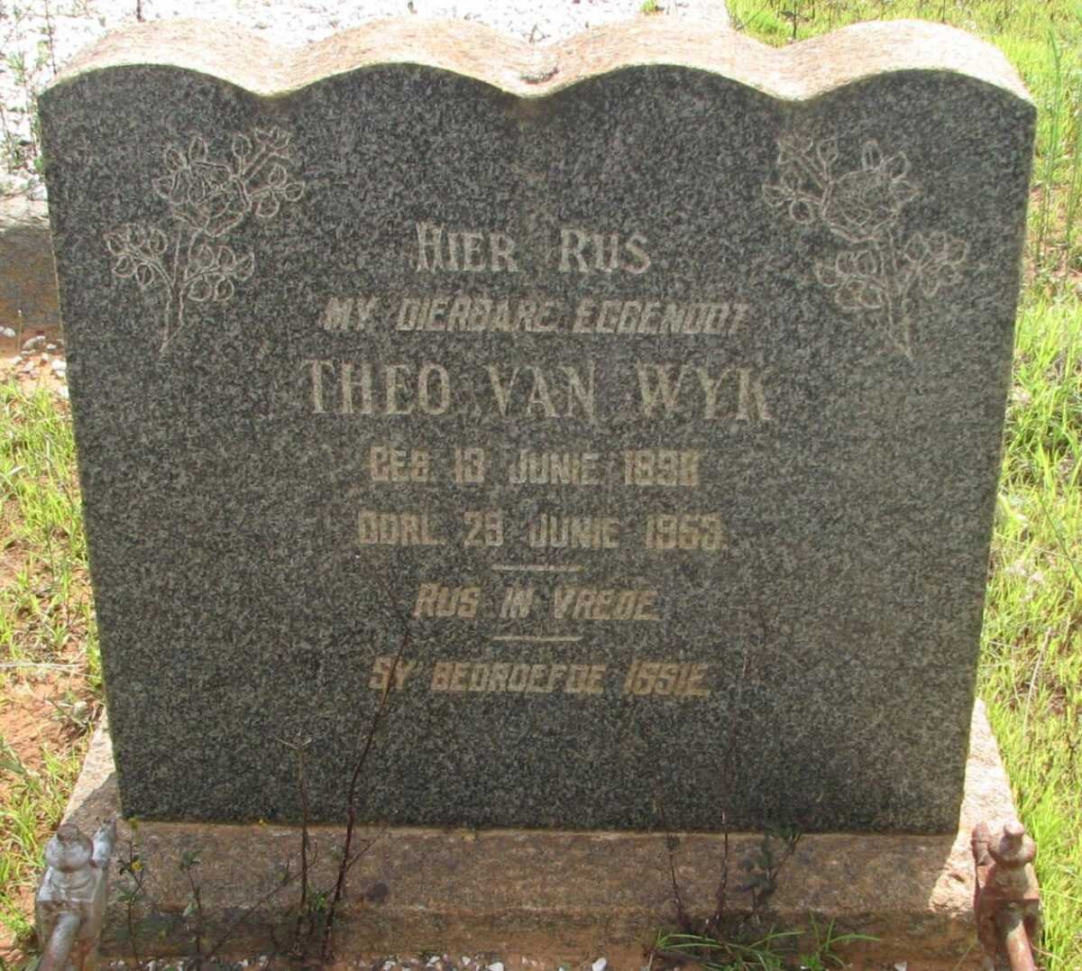 WYK Theo, van 1898-1959