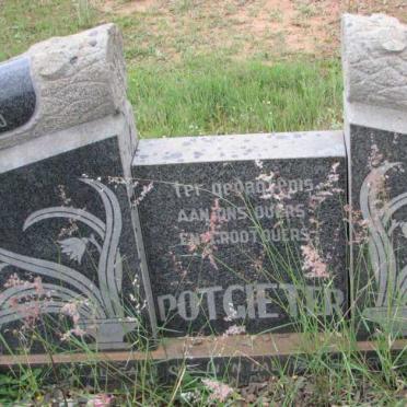 POTGIETER Sarel 1891-1980 &amp; Catharina 1906-1986