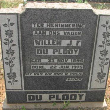 PLOOY Willem J.F., du 1896-1975