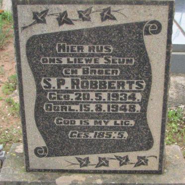 ROBBERTS S.P. 1934-1948