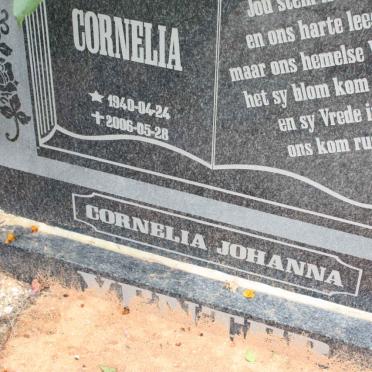 VENTER Jan Adriaan 1967-1991 &amp; Cornelia Johanna 1940-2006