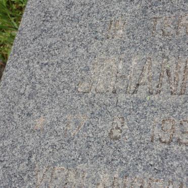 SWART Johannes Nicolaas 1934-1985