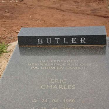 BUTLER Eric Charles 1950-2004
