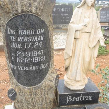 BEKKER Beatrix 1947-1969