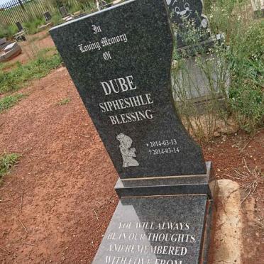 DUBE Siphesihle Blessing 2014-2014