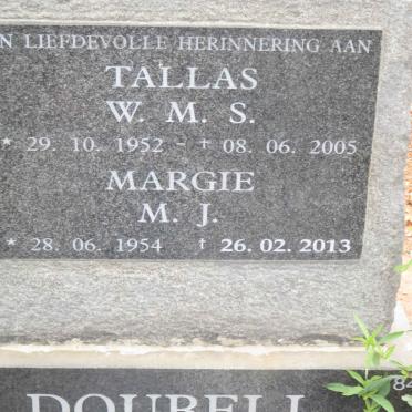 DOUBELL W.M.S. 1952-2005 &amp; M.J. 1954-2013