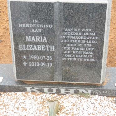 KUHN Maria Wilhelmina 1950-2010