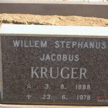 KRUGER Willem Stephanus Jacobus 1888-1978
