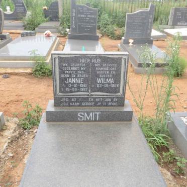 SMIT Jannie 1961-1987 &amp; Wilma 1966-