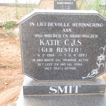 SMIT C.J.S. nee BESTER 198-1997