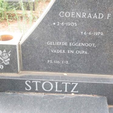 STOLTZ Coenraad 1905-1979 &amp; Wilhelmina G.F. 1906-1968