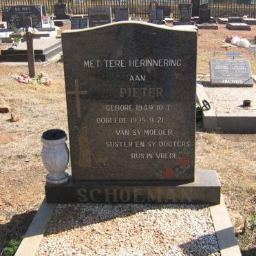 SCHOEMAN Pieter 1949-1995