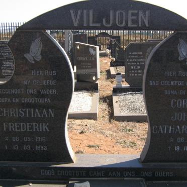 VILJOEN Christiaan Frederik 1916-1993 &amp; Cornelia Johanna Catharina Maria 1914-1993