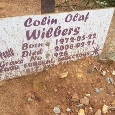 WILBERS Colin Olaf 1972-2008