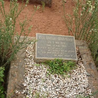 WHITEHORN Dan William 1920-1963