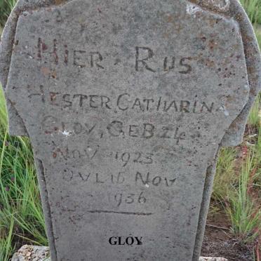 GLOY Hester Catharina 1923-1936