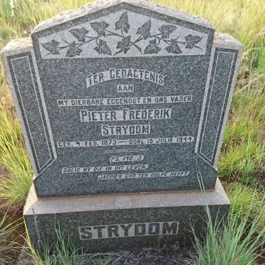 STRYDOM Pieter Frederik 1873-1944