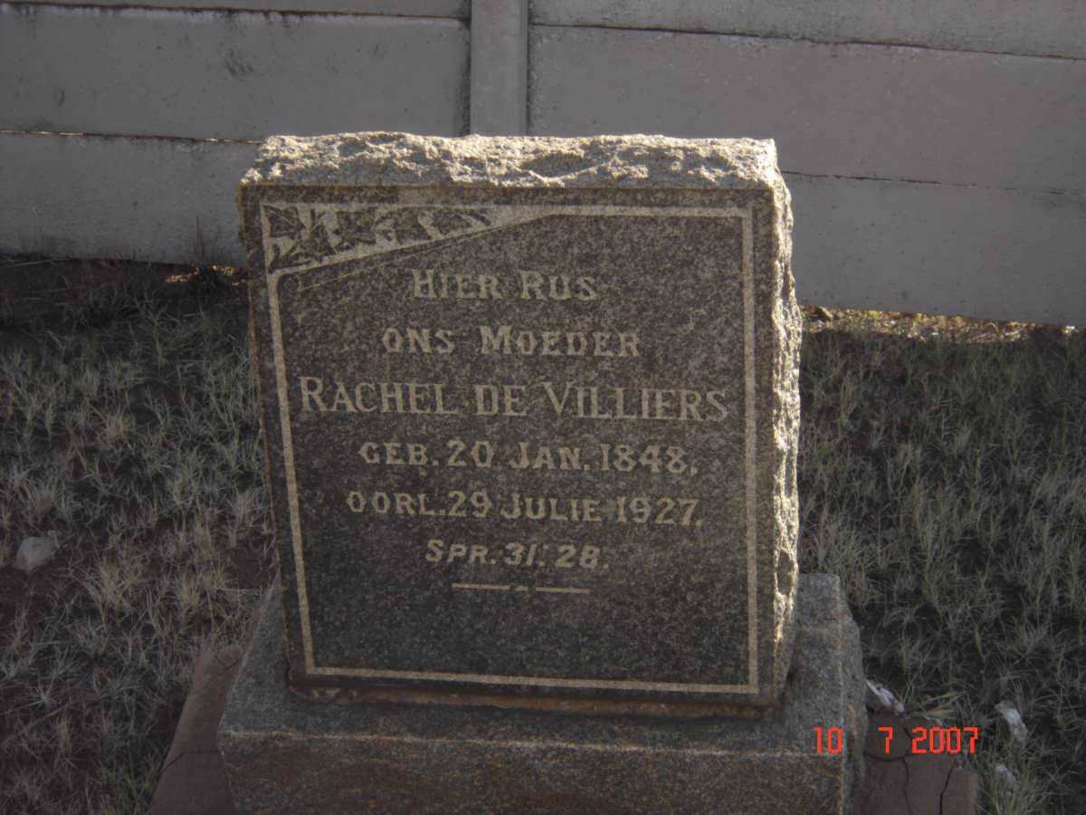 VILLIERS Rachel, de 1848-1927