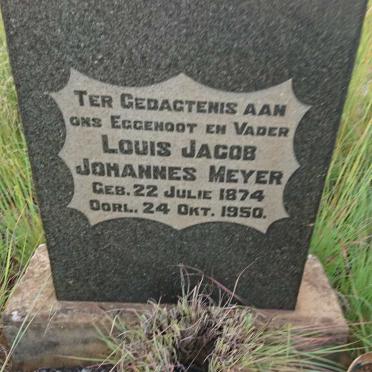 MEYER Louis Jacob Johannes 1874-1950