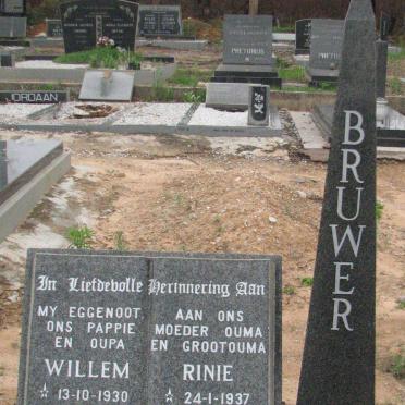 BRUWER Willem 1930-1989 &amp; Rinie 1937-2008
