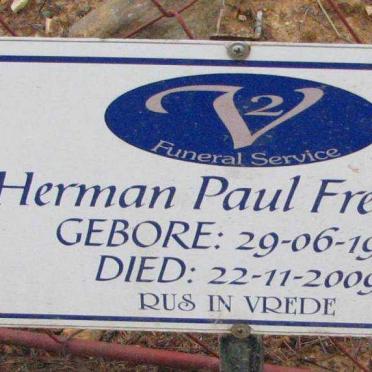 FREDERIK Hendrik Paul 1943-2009