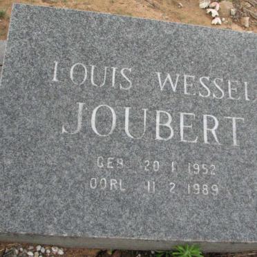 JOUBERT Louis Wessel 1952-1989
