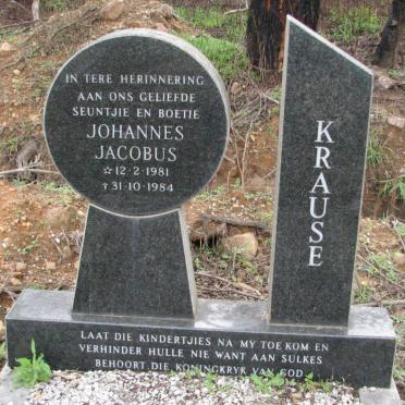 KRAUSE Johannes Jacobus 1981-1984