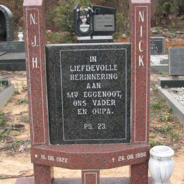 NEIL N.J.H. 1922-1986