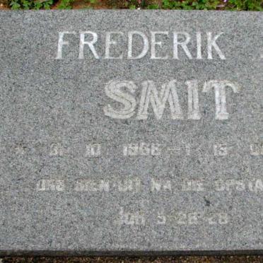 SMIT Frederik J. 1966-1988