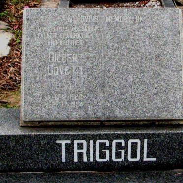 TRIGGOL Gilbert Govett 1920-1994