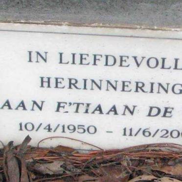 WIT F'Tiaan, de 1950-2003